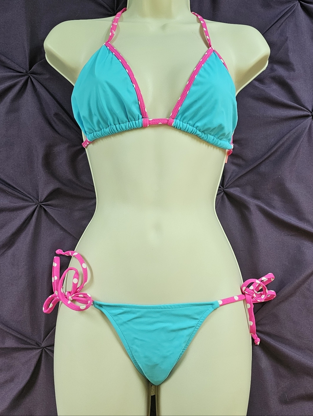 Doll Swimwear Bikini Set - L Top, S Bottoms NWT